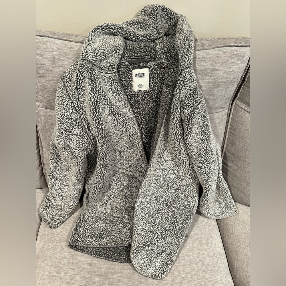 PINK Victoria's Secret Sherpa Jacket